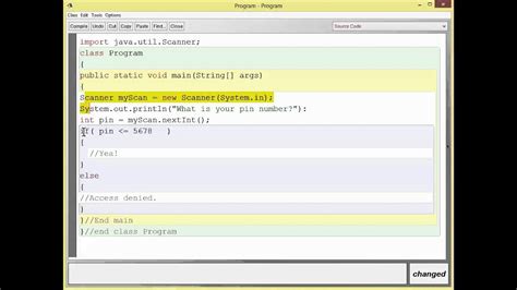 Toradh íomhá ar Crazy Indentation Java