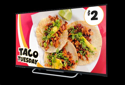 Image result for Digital Menu Signage