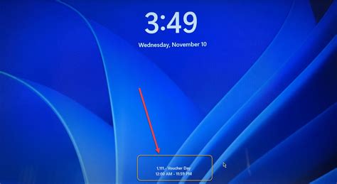Image result for Move Clock On Lock Screen Windows 11