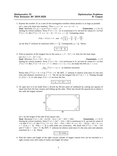 Image result for Optimization Problems and Solutions PDF