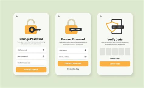 Image result for Update Password Web Design