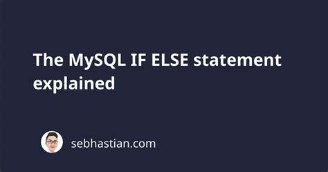 Image result for MySQL If