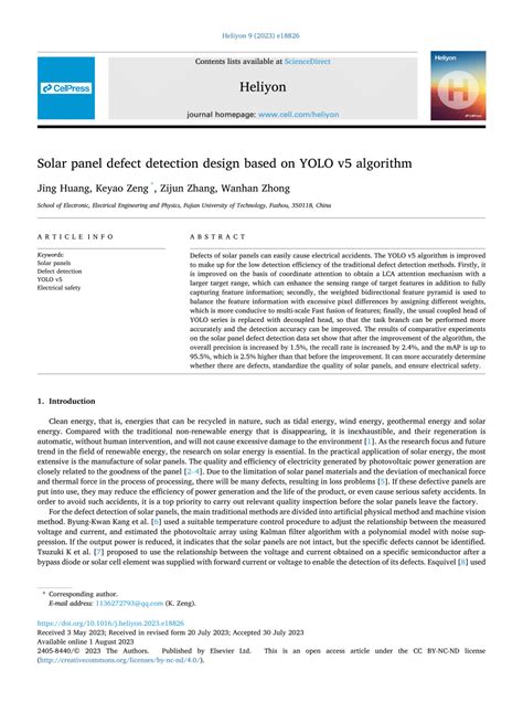 Toradh íomhá ar Flow Chart for Solar Cell Surface Defect Detection Using Yolov5