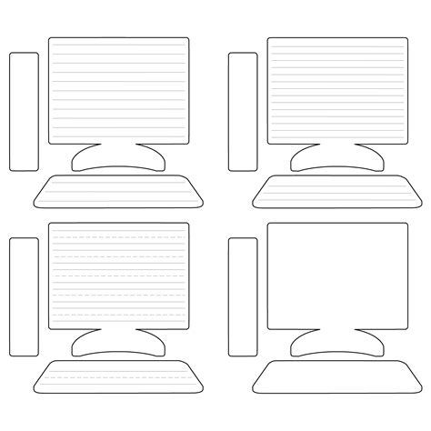 Afbeeldingsresultaten voor Personal Computer Template