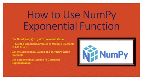 Afbeeldingsresultaten voor Python Numpy Exp Equal To