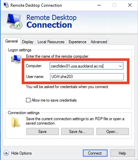 Toradh íomhá ar Remote Desktop Red