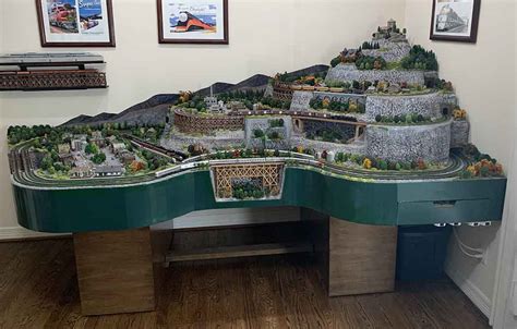 Image result for Building a Model Train Layout Table