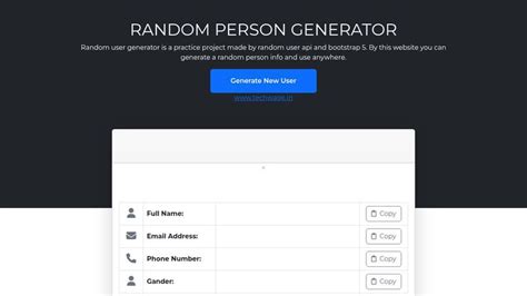 Image result for Random People Generator