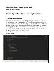 Image result for Write a Program to Implement Echo Client