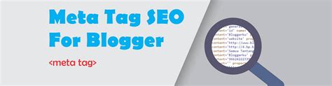 Image result for Blogger Meta Tags