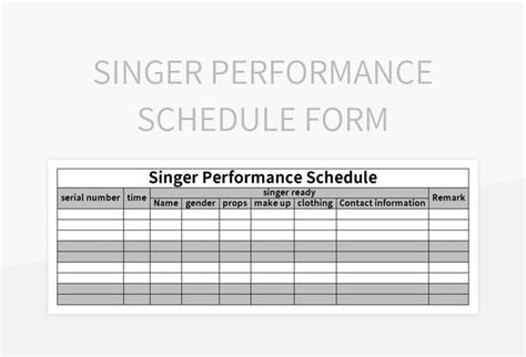 Image result for Excel Database for Musicians Template