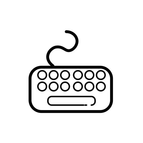 Toradh íomhá ar Keyboard Icon Hand