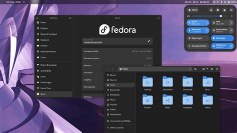Image result for Fedora Linux Desktop