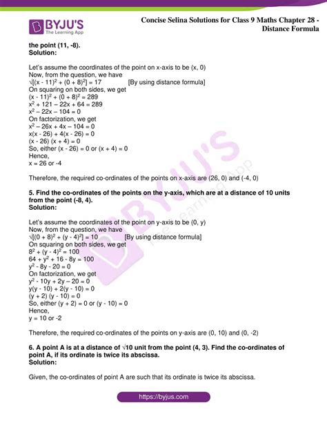Image result for Distance Formula Class 9