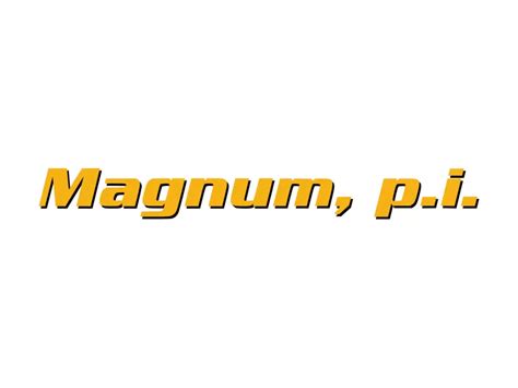 Afbeeldingsresultaten voor Magnum Pi Vector