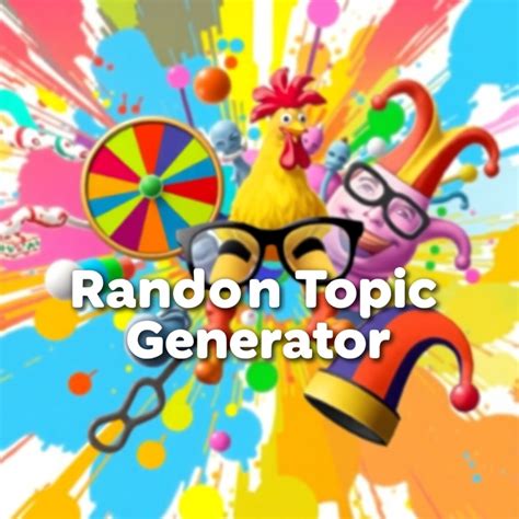 Random Topic Generator に対する画像結果