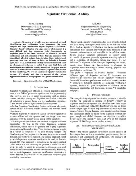 Image result for Digital Signature Non Verification Documents Example PDF