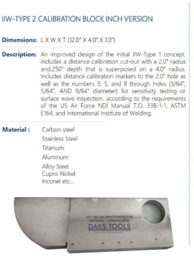 Image result for Iiw Block Calibration