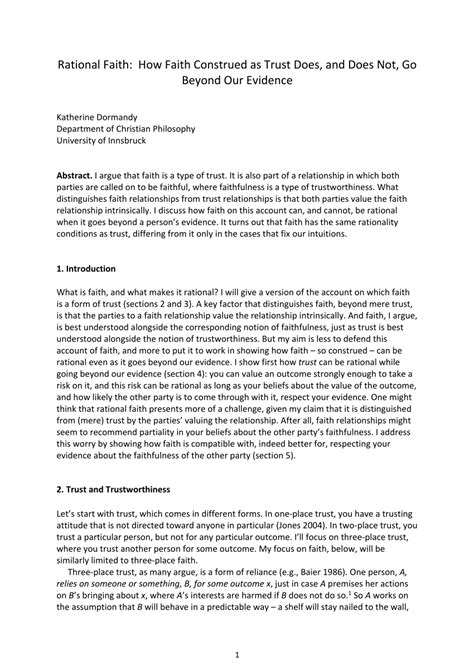 Toradh íomhá ar A Faith That Functions