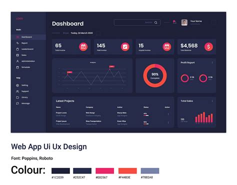 Image result for Web App Design Behance