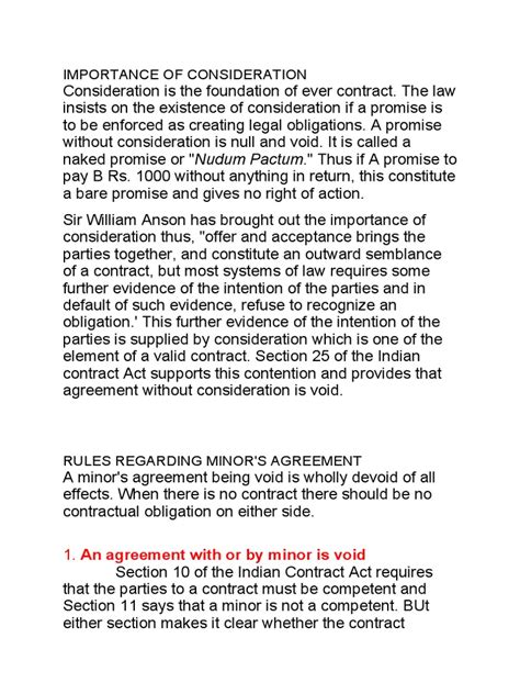 Image result for Rules of Consideration