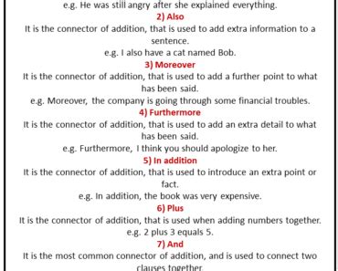 Connecteurs Introduction Enumeration Addition に対する画像結果