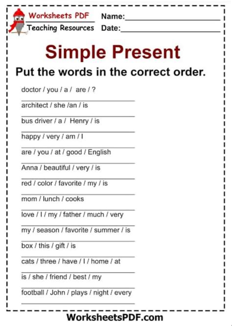 Image result for Presente Simple Ingles