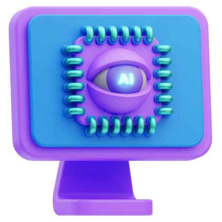 Toradh íomhá ar 3D Computer Vision Icon