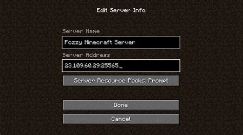 How to Make Server Address Minecraft に対する画像結果