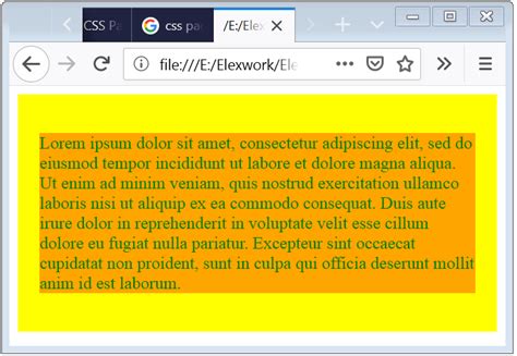 Toradh íomhá ar Padding CSS Top Bottom Left Right