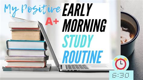 Afbeeldingsresultaten voor Morning Study Routine