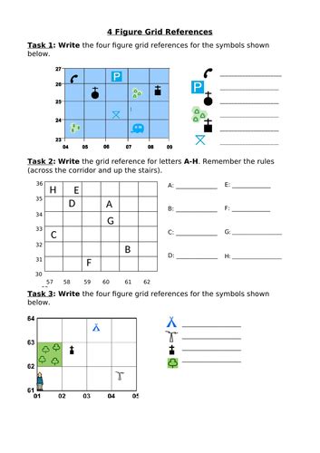 Image result for Grid Reference Sheet