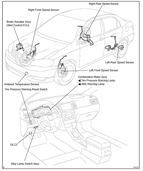 Toradh íomhá ar 2009 Corolla Rear Wheel Speed Sensor