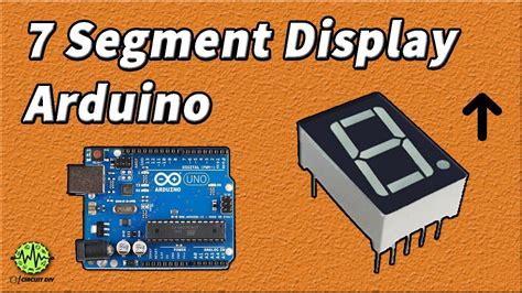 Image result for 7-Segment Display Arduino with Push Button
