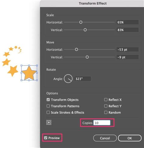 Linear Random Circle Array に対する画像結果