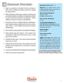 Lesson Plan Multiplying 2-Digit by 2 Digit に対する画像結果