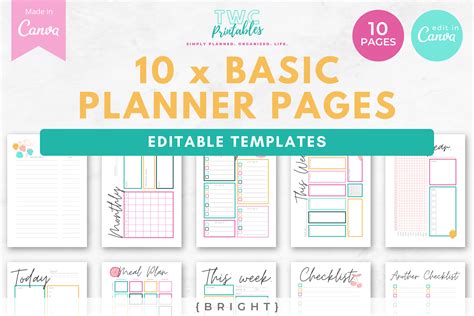Image result for Canva Planner Examples