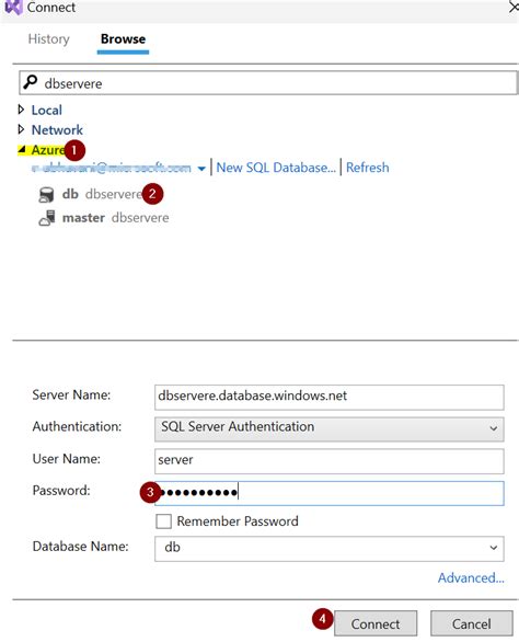 Image result for SQL Server Connect to Server UI