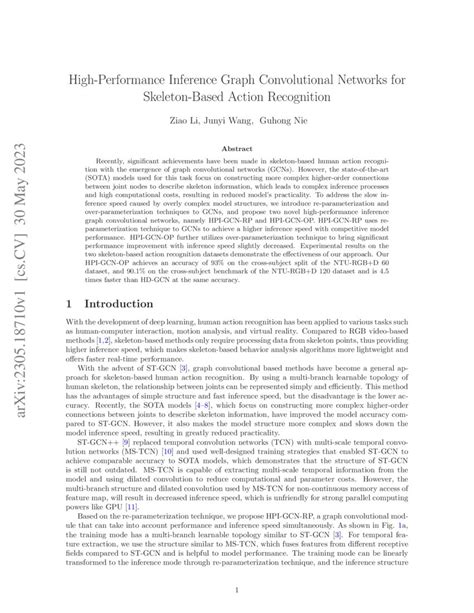 Graph Convolutional Networks for Actions Recognition માટે ઇમેજ પરિણામ