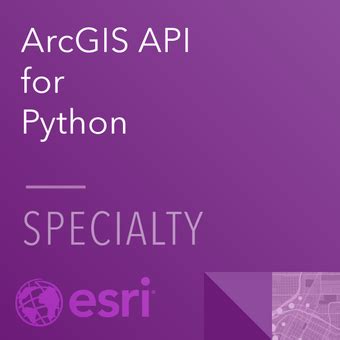 Afbeeldingsresultaten voor ArcGIS for Python API Not Made by Esri