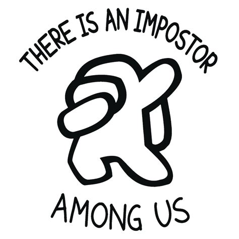 Image result for Among Us DAB Black Vector