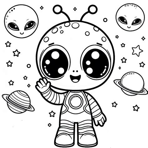 Image result for Alien Planet Color Pages