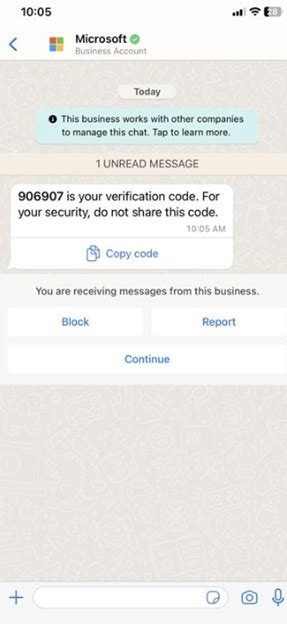 Image result for Microsoft Authenticator Text Code