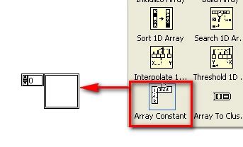Toradh íomhá ar LabVIEW String Control Array