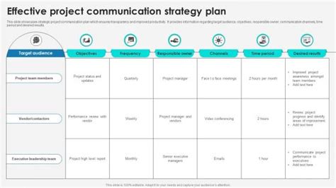 Strategy Communication Plan Slide Vector に対する画像結果