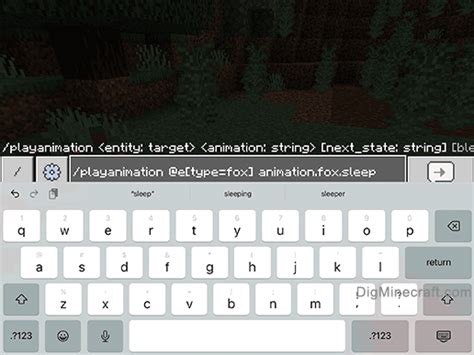 How to Use Play Animation Command Minecraft に対する画像結果