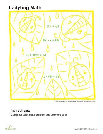 Image result for Algebra Coloring Pages