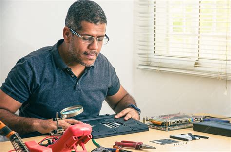 Image result for Faison Computer Tech with Small Glasses