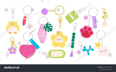 Image result for Key Chain Cartoon Design