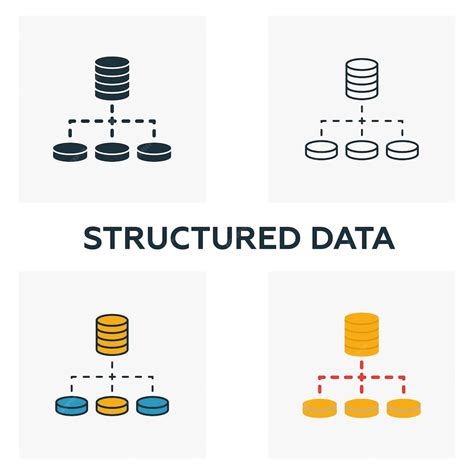 Image result for Structured Data Icon